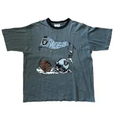 90s USA製古着　ヴィンテージ　ロゴTシャツ　NFL ラスベガスレイダース