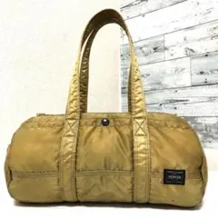 人気✨希少 ポータータンカー ダッフル ミニボストンバッグL セージ 吉田カバン