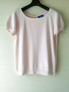 ブルーレーベルクレストブリッジ　半袖カットソー　ライトピンク　38 美品のサムネイル