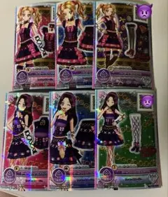 アイカツカード アイカツフレンズ 白銀リリィ 藤堂ユリカ 氷上スミレ