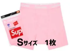 Supreme hanes ボクサーブリーフパンツピンクS 1枚 新品未使用のサムネイル