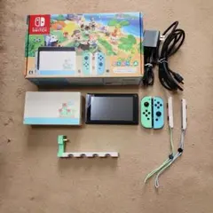 Switch あつ森セット リングフィット付 Joy-Con難有 - メルカリ