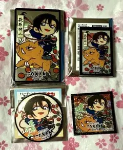 名探偵コナン　萩原研二　大阪城本陣　アクリルプレート　マグネット　缶バッジ