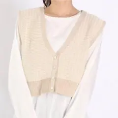 ローリーズファーム　2WAYニットビスチェ