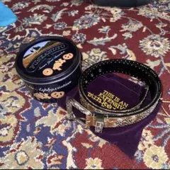 Punkandyo スタッズベルト BLACK LEATHER BELT - メルカリ