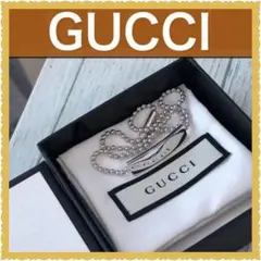 極美品　新品仕上げ　GUCCIグッチ　ネックレス　チョーカー シルバー