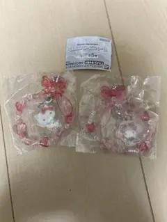 サンリオキャラクターズ　きらきらビーズチャーム　キティ　マイメロ　セット