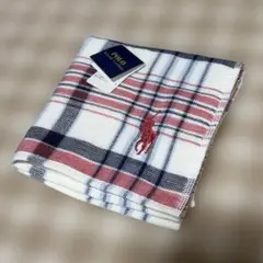 POLO RALPH LAUREN ハンカチ チェック柄 新品タグ付き