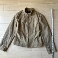 23区 y2k 00s ベージュ ノーカラージャケット M