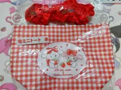 未開封 Lil ala mode×サンリオ当たりくじ ミニトート 赤