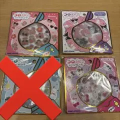 国内正規品サンリオコロふわシールフレークキティ日焼けヒョウ柄ギャルマイメロクロミ