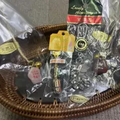 お守り開運キーホルダー・ストラップ４個セット♫