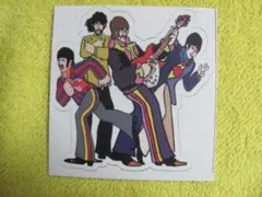 7cm ビートルズ ステッカー イエローサブマリン