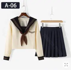 セーラー服　ブラウン系　Ｓサイズ　コスプレ