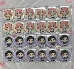 スパイファミリー アーニャ ダミアン カフェ 缶バッジ 24点セット