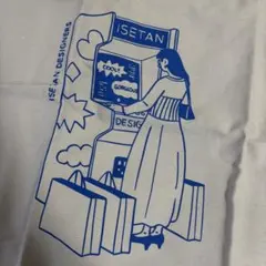 新宿　伊勢丹　ノベルティ　トートバッグ　Yunosuke デザイナー