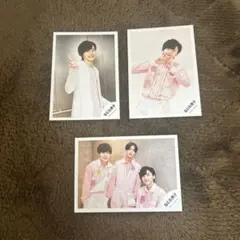 なにわ男子 道枝駿佑 公式写真 3枚セット
