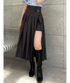 SORIN Layered Pleated Skirtレイヤードプリーツスカート - メルカリ
