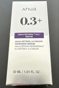anua 0.3+ Niacin 30ml アヌアレチノール+ナイアシンアミド
