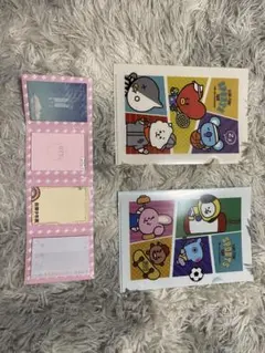 BTS クリアファイル メモ帳 2点セット