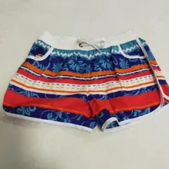 カラフル　 サーフパンツ　リゾート　ボーダー　レディース　ＸＸＬ