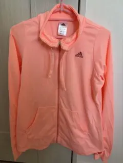 【美品】adidas フルジップ ジャケット ピンク　L size