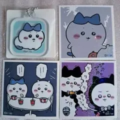 ちいかわ　アクリミニ　アクリルキーチェーン3　ハチワレ　シール