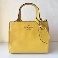kate spade イエロー ショルダーバッグ