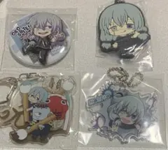 呪術廻戦 真人 缶バッジ アクリルキーホルダー ストラップ セット