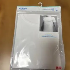 UNIQLO AIRism メッシュ Tシャツ L ホワイト