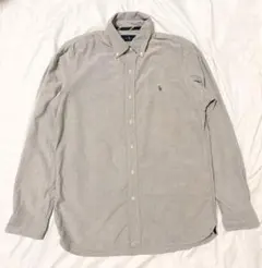 ✨ヴィンテージ/M✨Ralph Lauren ボタンダウンシャツ グレー