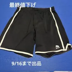【出品本日まで。最終値下げ】EGOZARU バスケットボールパンツ ブラック