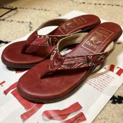 ISLAND SLIPPER 赤 トングサンダルのサムネイル