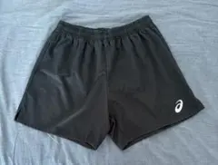 asics アシックス バレーボールウェア メンズ ゲーム パンツ 黒②