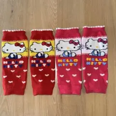 ハローキティ ベビーレッグウォーマー 2足セット
