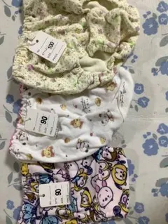 必ずプロフィール拝見　1000円　女の子用ショーツ3点 90100 90