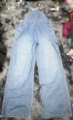 GAPデニムオーバーオール ライトブルー