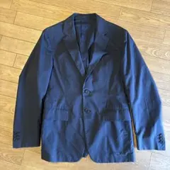 PRADA ネイビー テーラードジャケット　サマージャケット 2026年最新】PRADA カラー：ネイビー系 メンズ テーラードジャケットの