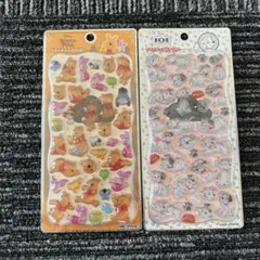 プチドロップステッカー　ディズニー　２枚セット　正規品