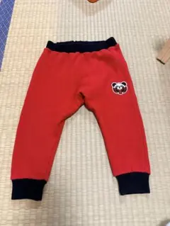 HYSTERIC MINI 赤い刺繍入りパンツ90