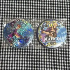 ワンピース マルコ 輩缶バッジ 缶バッジ