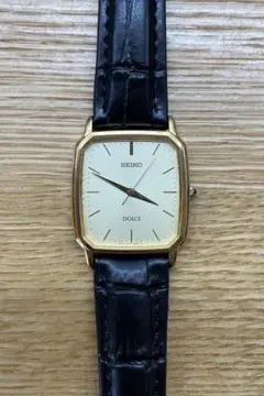 ヴィンテージ SEIKO tank ドルチェ オクタゴン 稼働のサムネイル