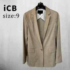iCB ベージュ テーラードジャケット
