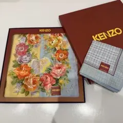 ケンゾー KENZO ハンカチ 3枚セット 新品未使用