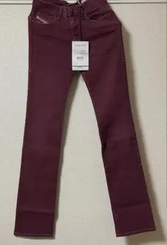 DIESEL レディース ボトムス ボルドー