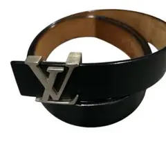 Louis Vuitton 黒 レザー ベルト　箱付き