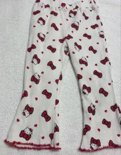 【美品】futafuta ハローキティ フレアパンツ 90cm