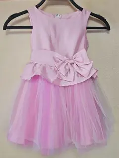 キャサリンコテージ ドレスワンピース 110 ピンクリボン 結婚式発表会入園式