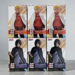 NARUTO 72 series 72 忍界造形列伝 ナルト サスケ 6個セット