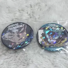 僕のヒーローアカデミアフォログラム缶バッジ　緑谷出久・轟焦凍